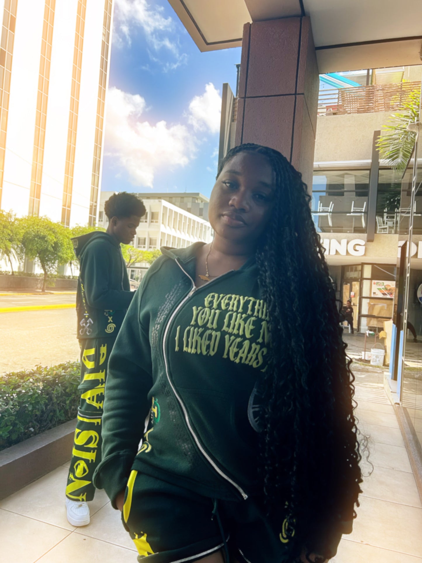 Not A Daily Drive – Limited Edition Jamaican Car-Inspired Sweatsuit